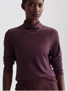 Varley Astrid Long-Sleeve Tee Huckleberry Medium